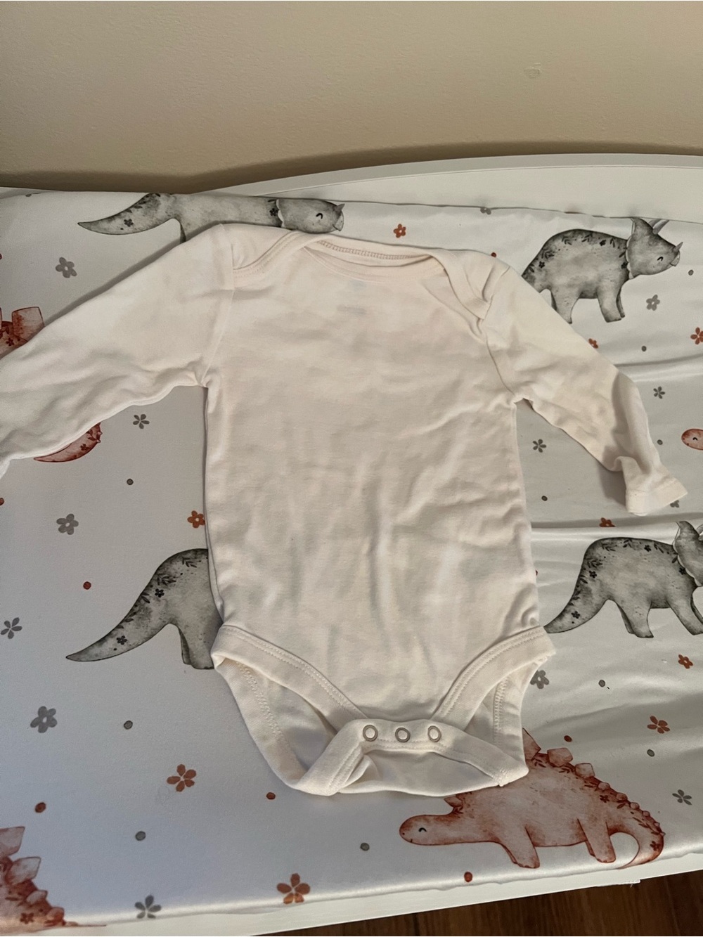 Cloud Island Long-Sleeve Baby Bodysuits Pack 3-6 months - Picture 5 of 6